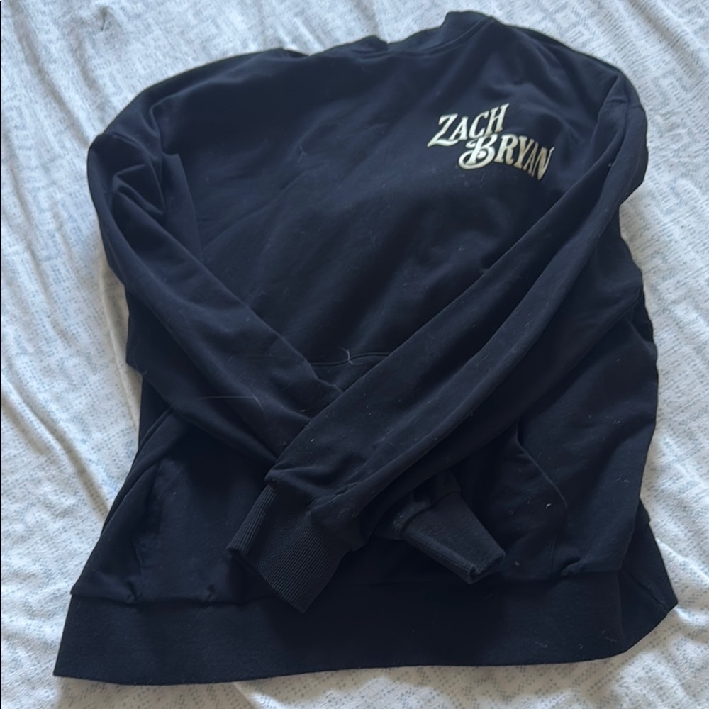 Black Zach Bryan Sweatshirt
